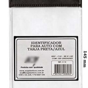 Crachá De Condomínio Carro Veiculo Suporte Unitário