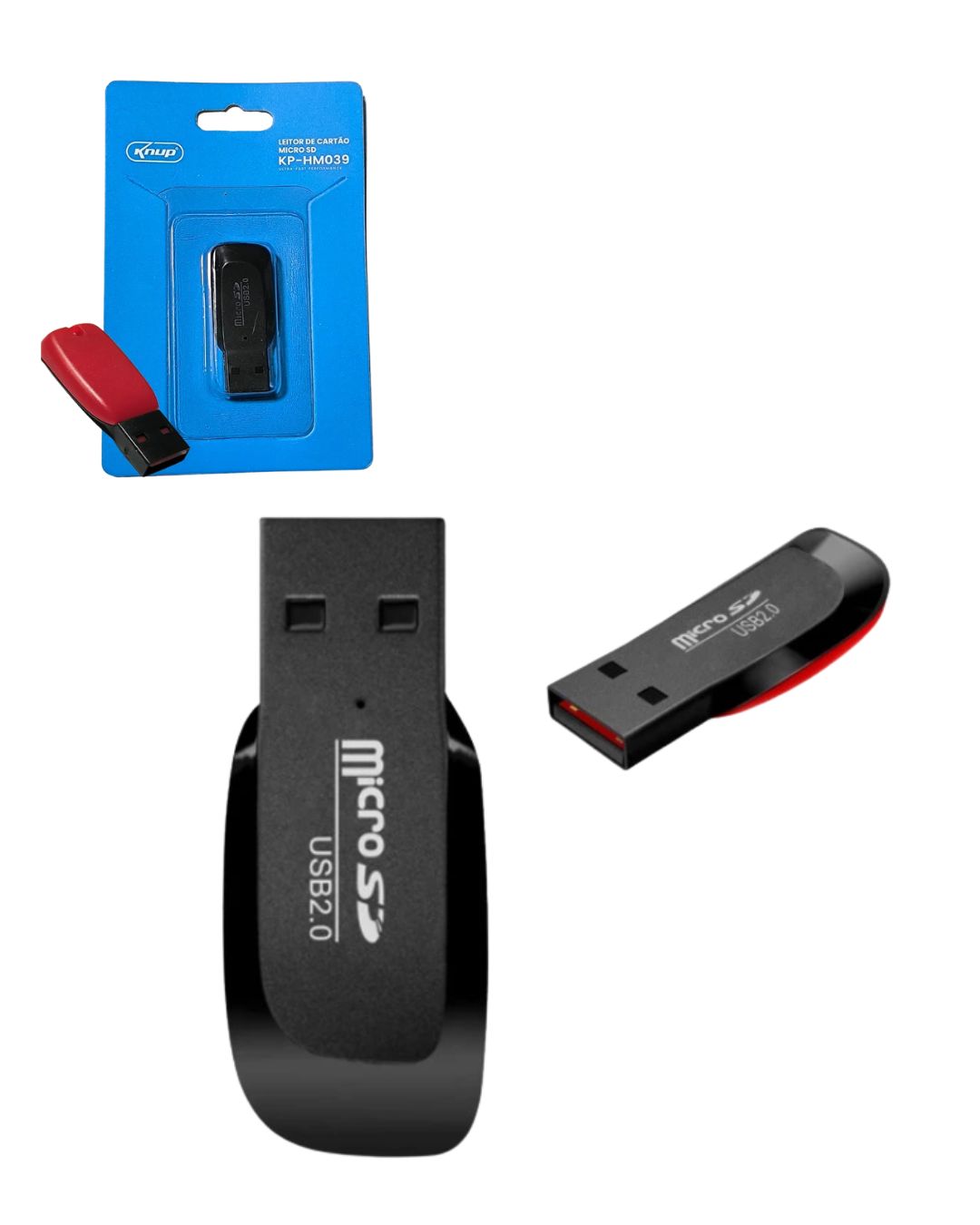 3- Leitor de Cartão Micro SD