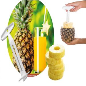 Cortador Fatiador Descascador De Abacaxi