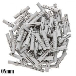 Bucha Parede Convencional 08mm P/ Fixação Kit 20 Unidades