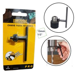 Chave De Mandril 13mm Furadeira Em Aço Ferro - Profissional