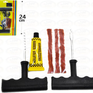 Kit Reparo Pneu Remendo Sem Câmara Abs Profissional