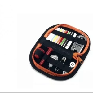 Kit Costura Emergência Com Estojo P/ Reparos Multiuso