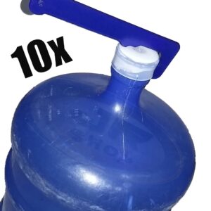 Kit 10x Abridor Galão Garrafão Tampa Água Mineral 20 Litros