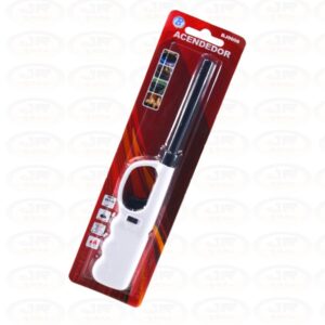 Acendedor Isqueiro Fogão Multi-uso Recarregável A Gás Branco