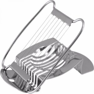 Cortador E Fatiador De Ovos Cozidos C/ Lamina Aço Inox Luxo