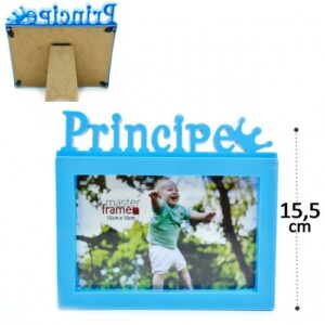 Porta Retrato Príncipe 15cm×10cm Plástico