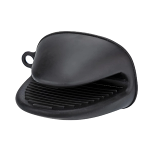 Luva Pegador Silicone Resistente Cozinha Forno Térmico - Preto