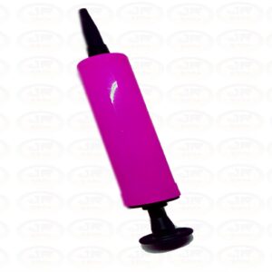 Bomba De Ar Manual Embalagem Inflável Bola Bexiga Festa - Rosa