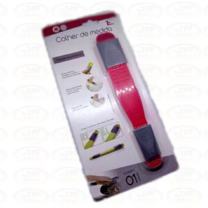 Colher De Medida Retrátil 9 Medidas Grama Ml - Vermelho