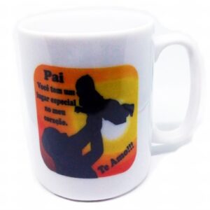 CANECA DE PORCELANA Dia dos Pais Presente Pai