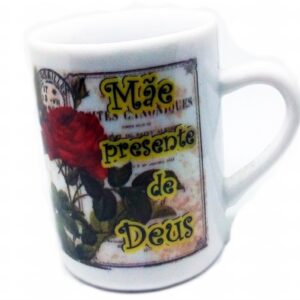 CANECA PORCELANA Dia das MÃES Presente Mãe