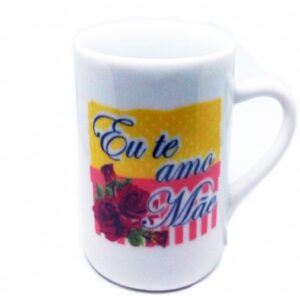 CANECA DE PORCELANA Dia das MÃES Presente Mãe Eu Te Amo