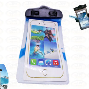 Capa Aquática Bolsa A Prova D'água Impermeável Celular Top Azul