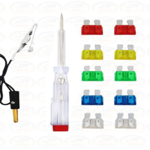 Kit Chave Testador de Fusíveis Multiuso Automotivo Amperagem