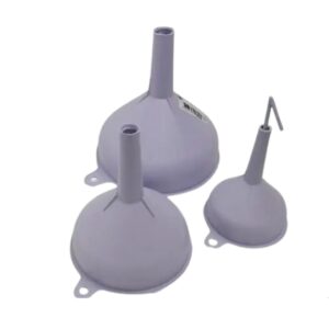 Kit Funil C/ 3 Peças Plástico Tamanho PMG