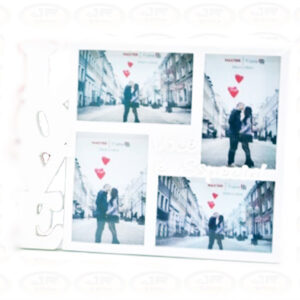 Porta Retrato 15cm×10cm Plástico - LOVE FOTOS Branco