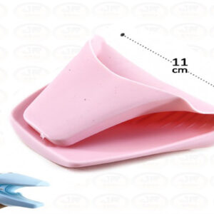 Luva Pegador Silicone Térmico Resistente Cozinha Forno Rosa