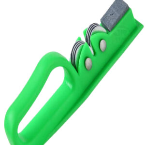 Afiador Amolador De Facas Tesouras Canivetes Laminas Geral - Verde