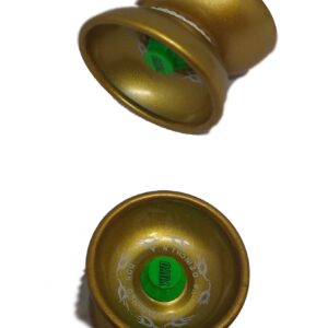 Yo-yo Yoyo Pull Line Iô Iô Retrô Alumínio -Amarelo