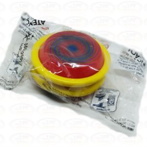Yo-yo Yoyo Pull Line io io Retrô - Plastico Amarelo/Vermelho