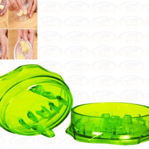 Triturador Moedor Amassador Alho Processador Manual Verde