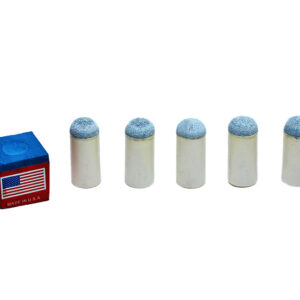 KIT BILHAR SINUCA 6 peças - Giz e Pontas p/ Tacos