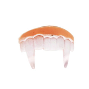 Dente Dentadura Vampiro branco Fantasia Halloween Silicone #4