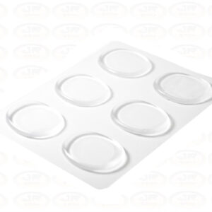 Protetor de Calcanhar - 6 peças de silicone