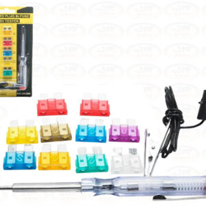 Kit 10 Fusíveis C/ Testador - Auto Plug