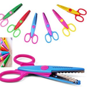 Tesoura Decorativa PICOTAR ZIG ZAG Modelos e Cores Sortidos - Artesanato/ Papel