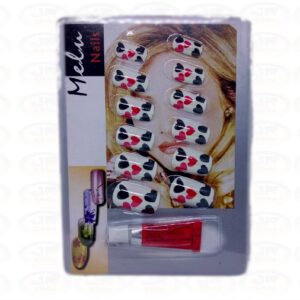 Unhas Postiças  Decorada Modelo #05  (acompanha cola)