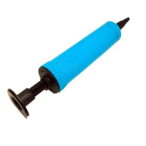 Bomba De Ar Manual Embalagem Inflável Bola Bexiga Festa- Azul Claro