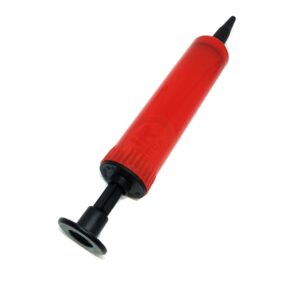 Bomba De Ar Manual  Inflável Bola Bexiga Festa Vermelho