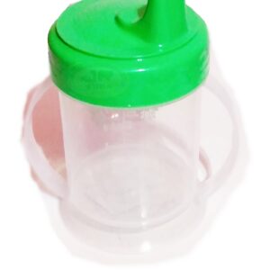 Copo Kids Transição com Bico e Alça 220ml - Copo Infantil Decorado Verde