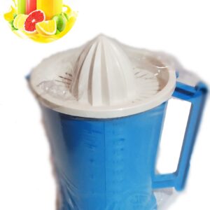 Jarra Espremedor de Laranja/ Limão com Tampa 1 litro_ Azul