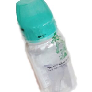 Mamadeira Bebê Lisa 150ml Bico Redondo -Mamadeira Pequena Infantil- Verde
