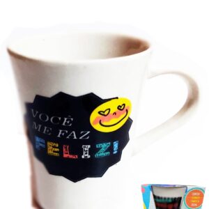 Caneca Porcelana Louça Presente Amizade Namorado Carinho - Caneca temática Modelo #2