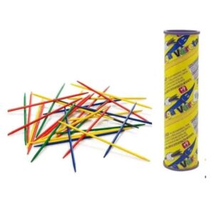 Jogo Pega Varetas Brinquedo 25 Varetas Coloridas Retrô