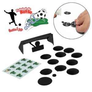 Jogo Futebol Botão C\ 1 Time Brinquedo Retrô