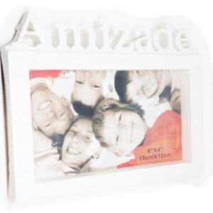 Porta Retrato 15cm×10cm Plástico - Amizade