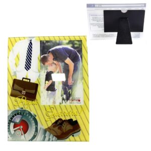 Porta Retrato 15x10 Vidro Presente Dia dos Pais