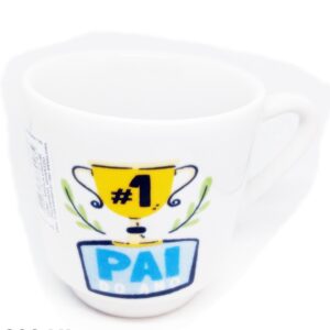 Caneca Porcelana Louça Presente PAI Caneca Decorada Frases Modelo #4