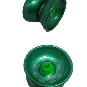 Yo-yo Yoyo Pull Line Iô Iô Retrô Alumínio - Verde