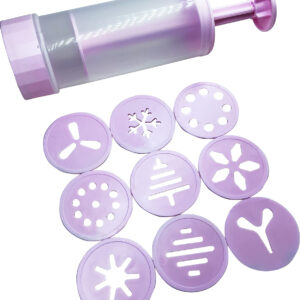 Biscoito Fácil - Kit Fácil Modelador com 9 forminhas para Biscoitos Decorados