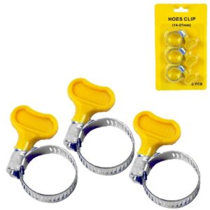 Abraçadeira Rosca sem Fim  Borboleta- Kit 3 abraçadeiras 3/4" c/ Chaveta