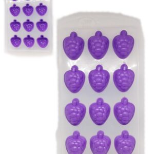 Forma de Gelo Formato Frutas em Silicone - Premium Tropical Decorativo -UVA