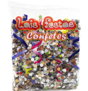 Saco de Confete de Papel- Confete para Festas e Comemorações