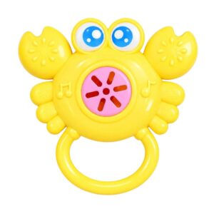 Chocalho Para Bebê-  Barulhinho Baby Amarelo- Bichinhos Animal