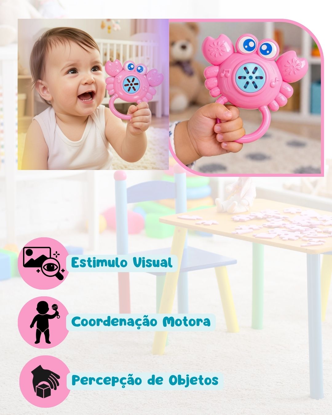 Chocalho baby Siri Rosa (2)